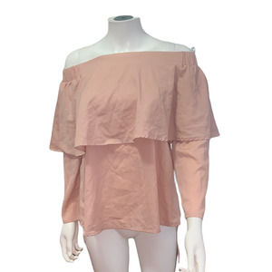Fashionweb Light Mauve Pink Off the shoulder Blouse M